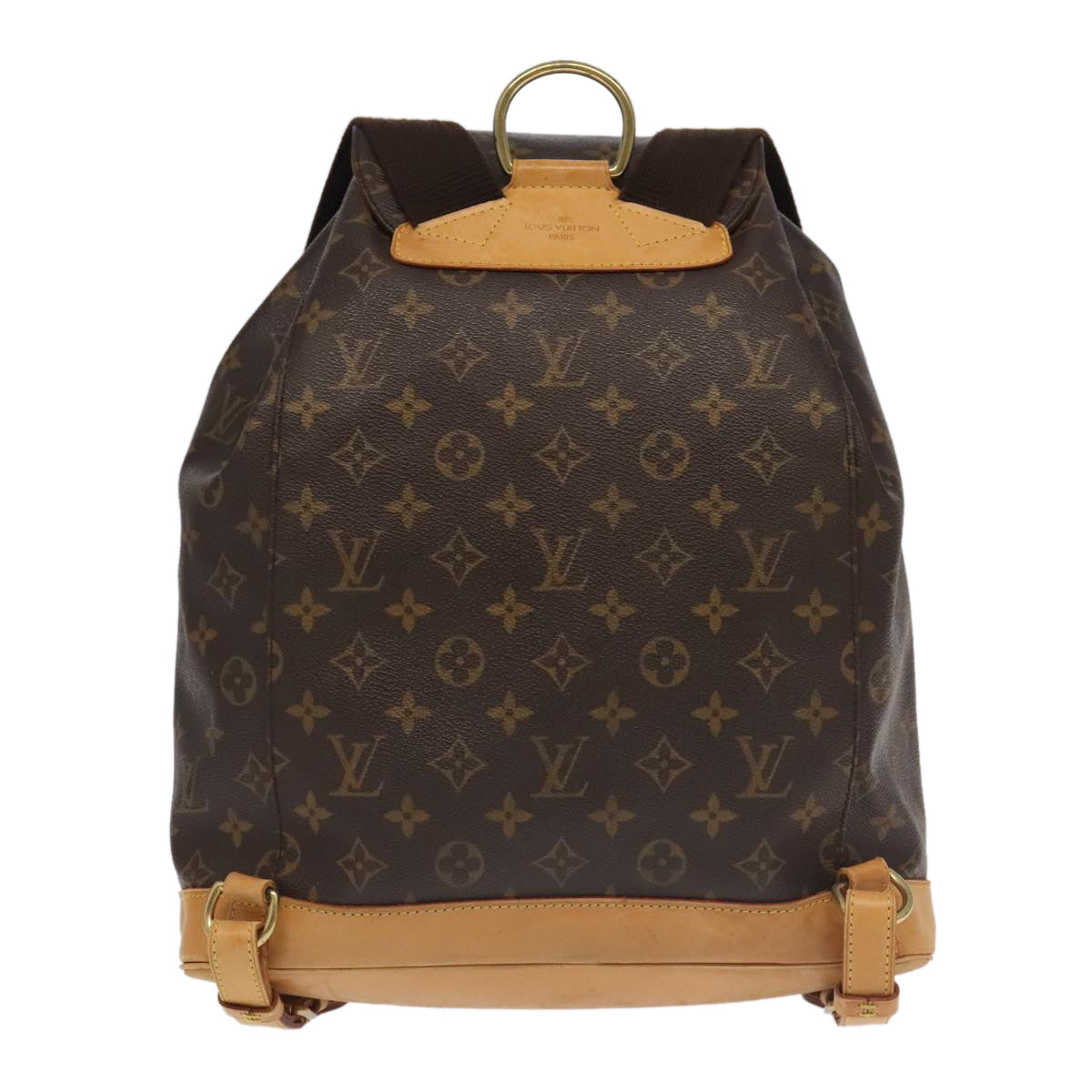 LOUIS VUITTON Monogram Montsouris GM Backpack M51135 LV Auth 98612