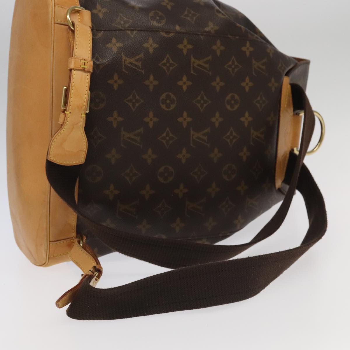 LOUIS VUITTON Monogram Montsouris GM Backpack M51135 LV Auth 98612