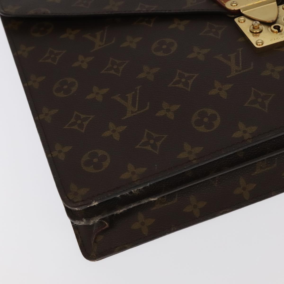 LOUIS VUITTON Monogram Serviette Conseiller Briefcase M53331 LV Auth 98633