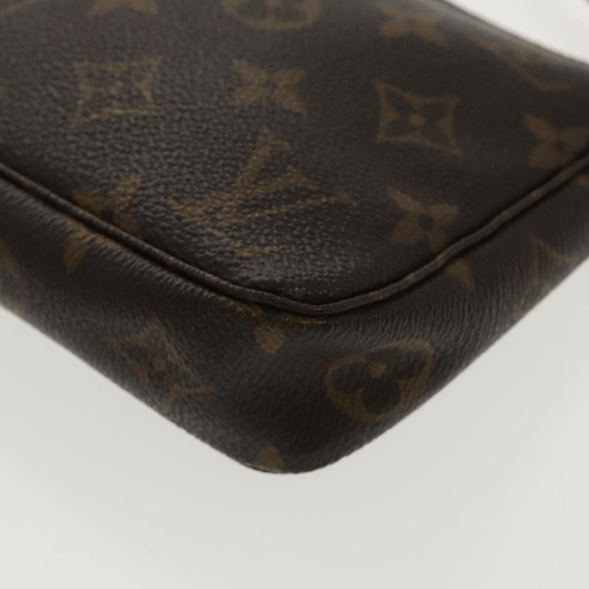 LOUIS VUITTON Monogram Pochette Accessoires Pouch M51980 LV Auth 98644