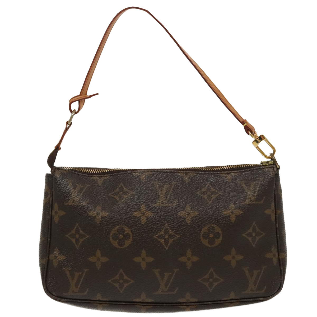 LOUIS VUITTON Monogram Pochette Accessoires Pouch M51980 LV Auth 98644