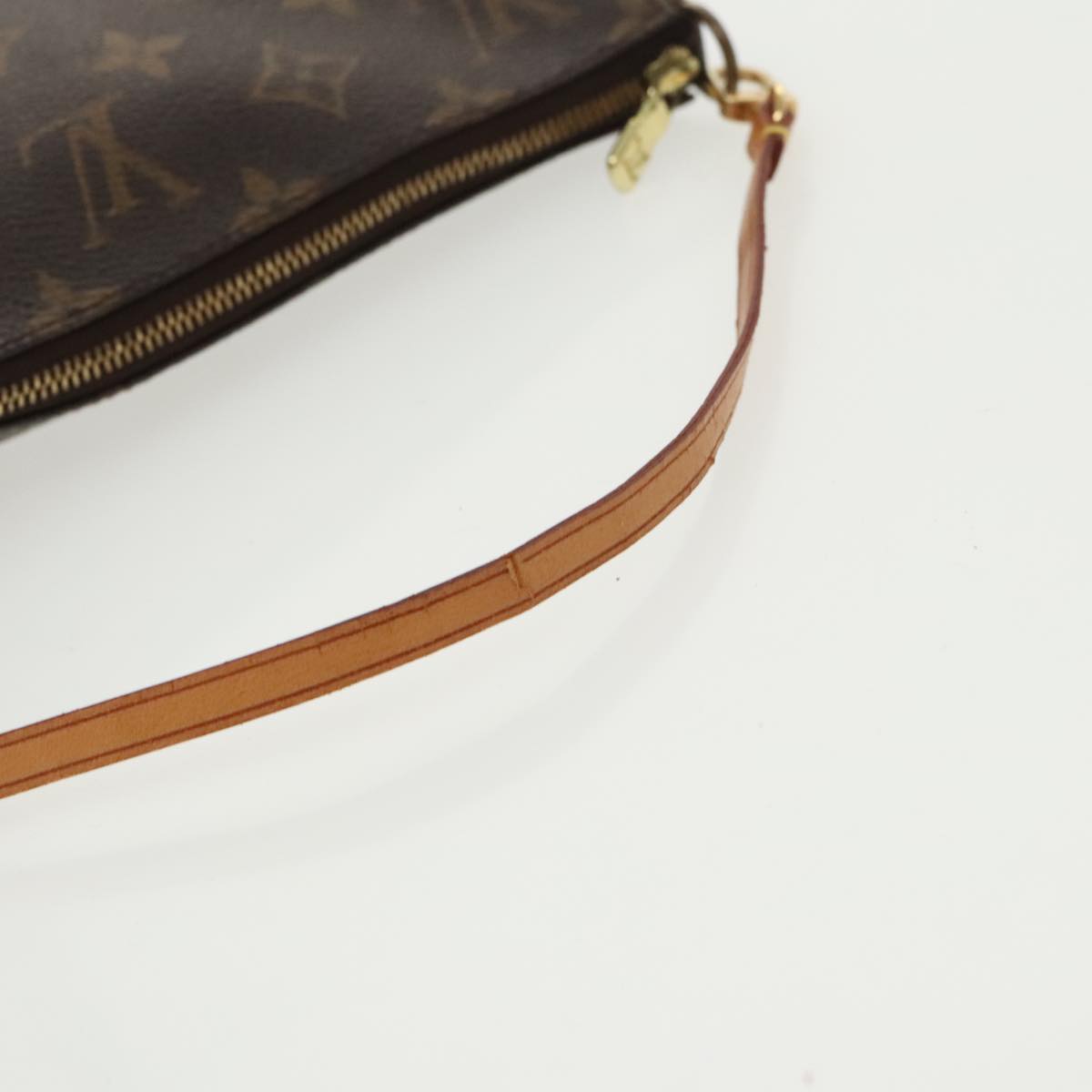 LOUIS VUITTON Monogram Pochette Accessoires Pouch M51980 LV Auth 98644