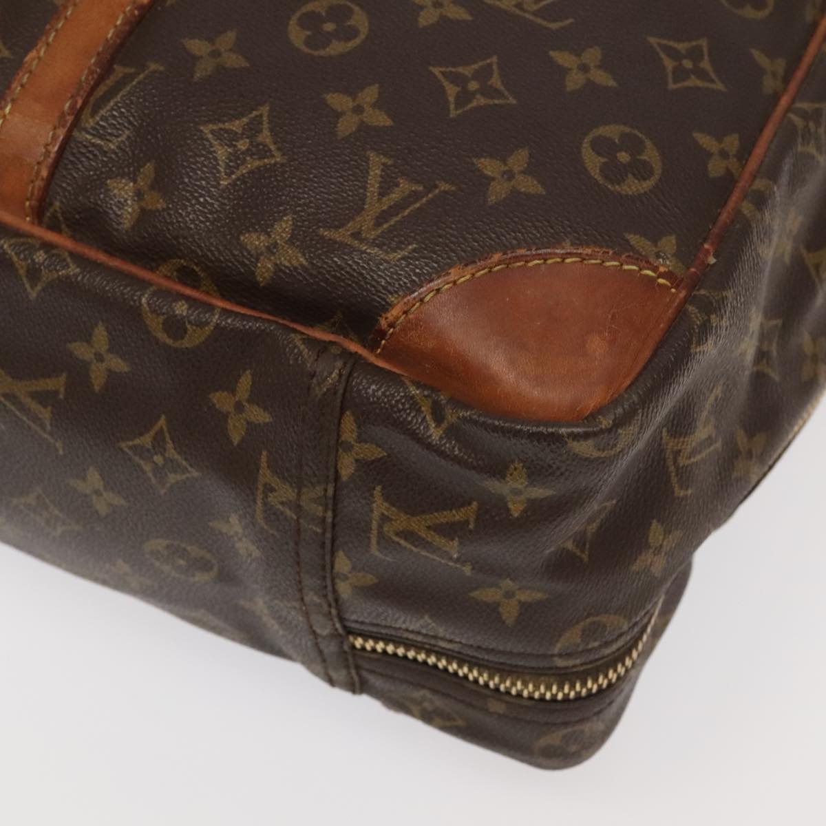 LOUIS VUITTON Monogram Sirius 45 Boston Bag M41408 LV Auth 98657