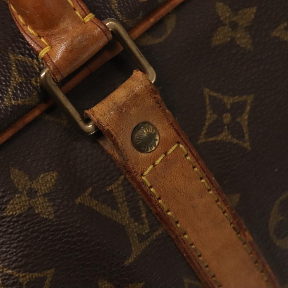 LOUIS VUITTON Monogram Sirius 45 Boston Bag M41408 LV Auth 98657