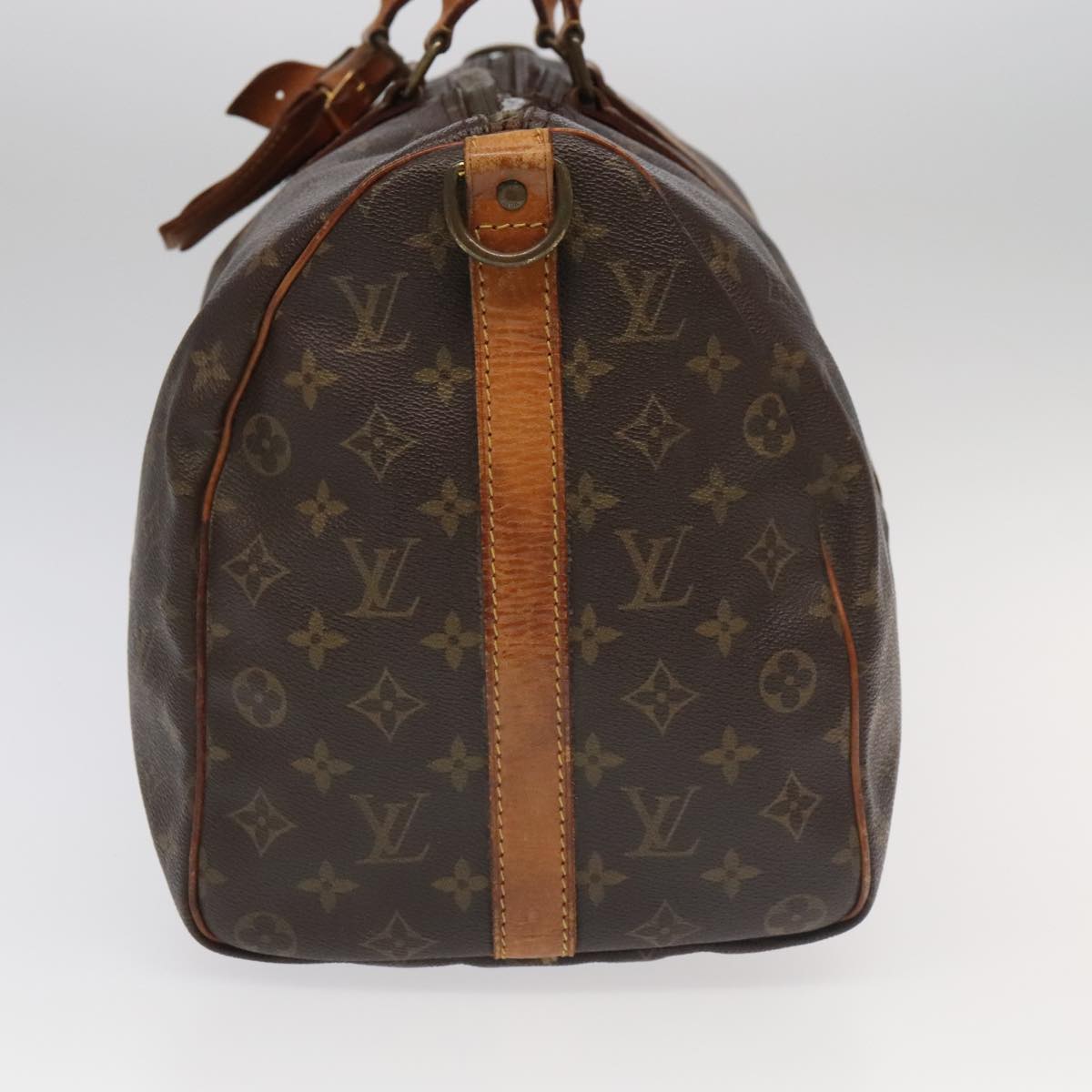 LOUIS VUITTON Monogram Keepall Bandouliere 45 Boston Bag M41418 LV Auth 98658