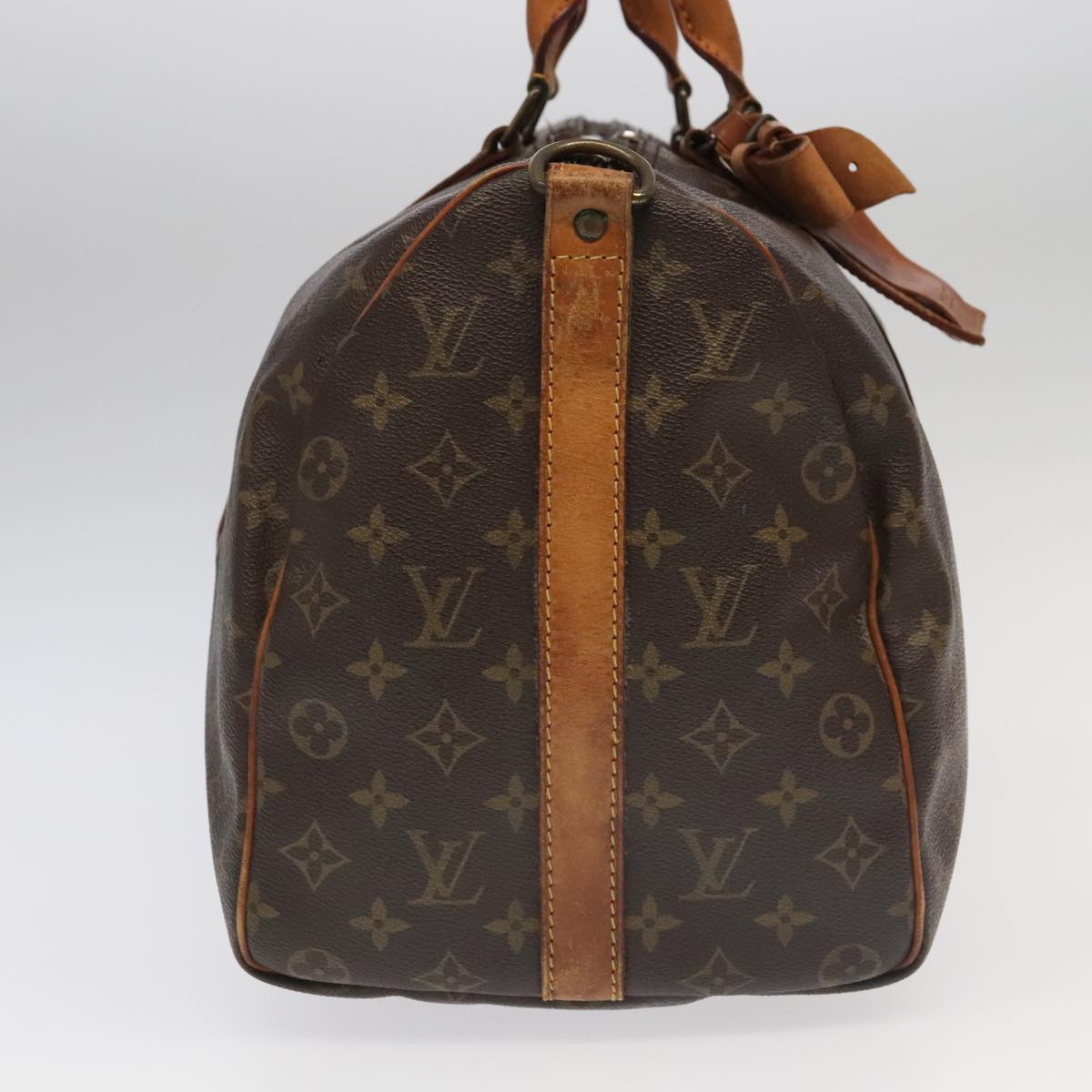 LOUIS VUITTON Monogram Keepall Bandouliere 45 Boston Bag M41418 LV Auth 98658