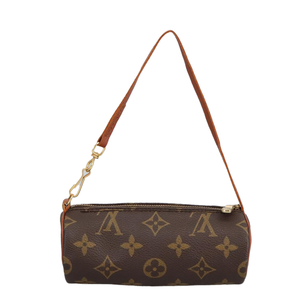 LOUIS VUITTON Monogram Papillon Pouch LV Auth 98703