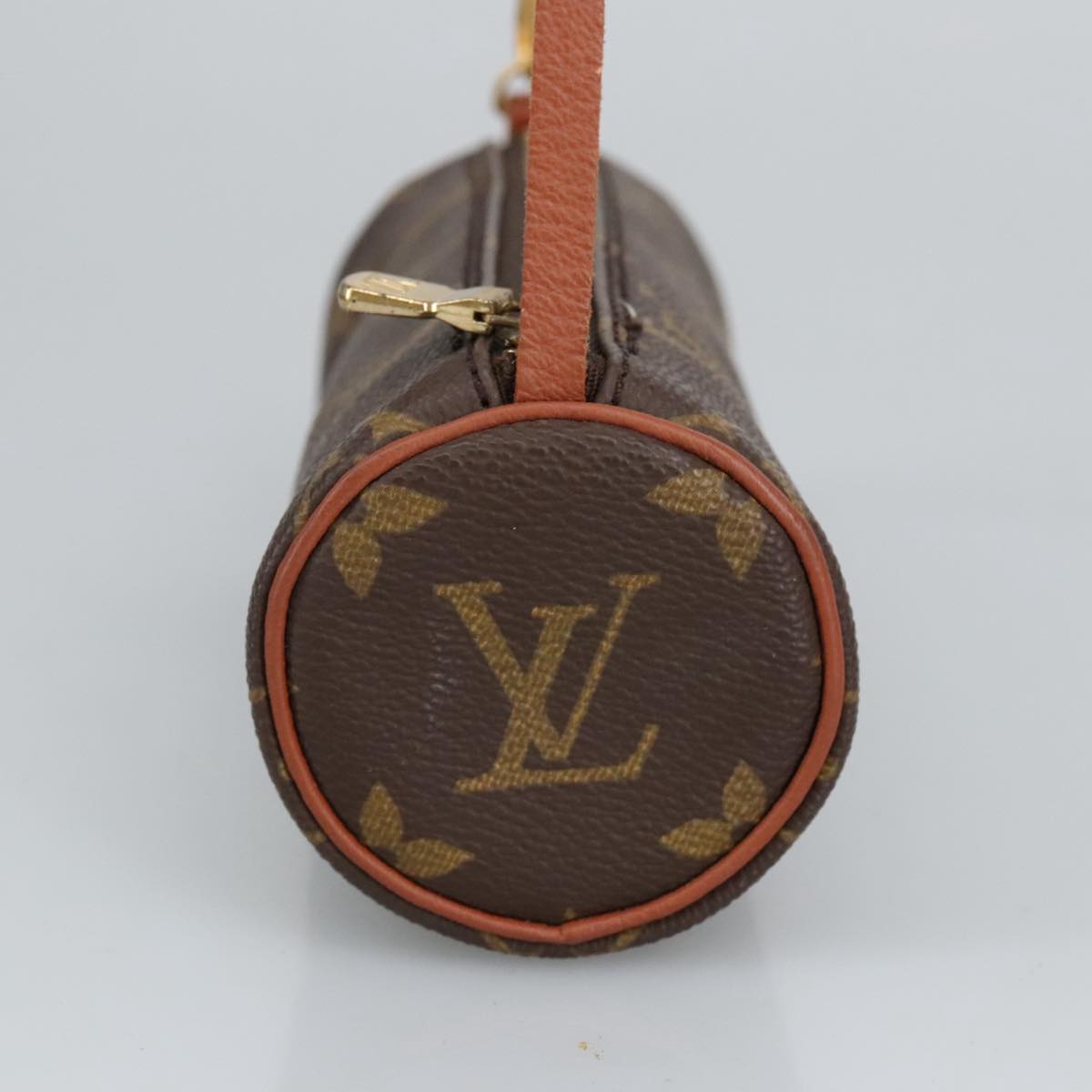 LOUIS VUITTON Monogram Papillon Pouch LV Auth 98703