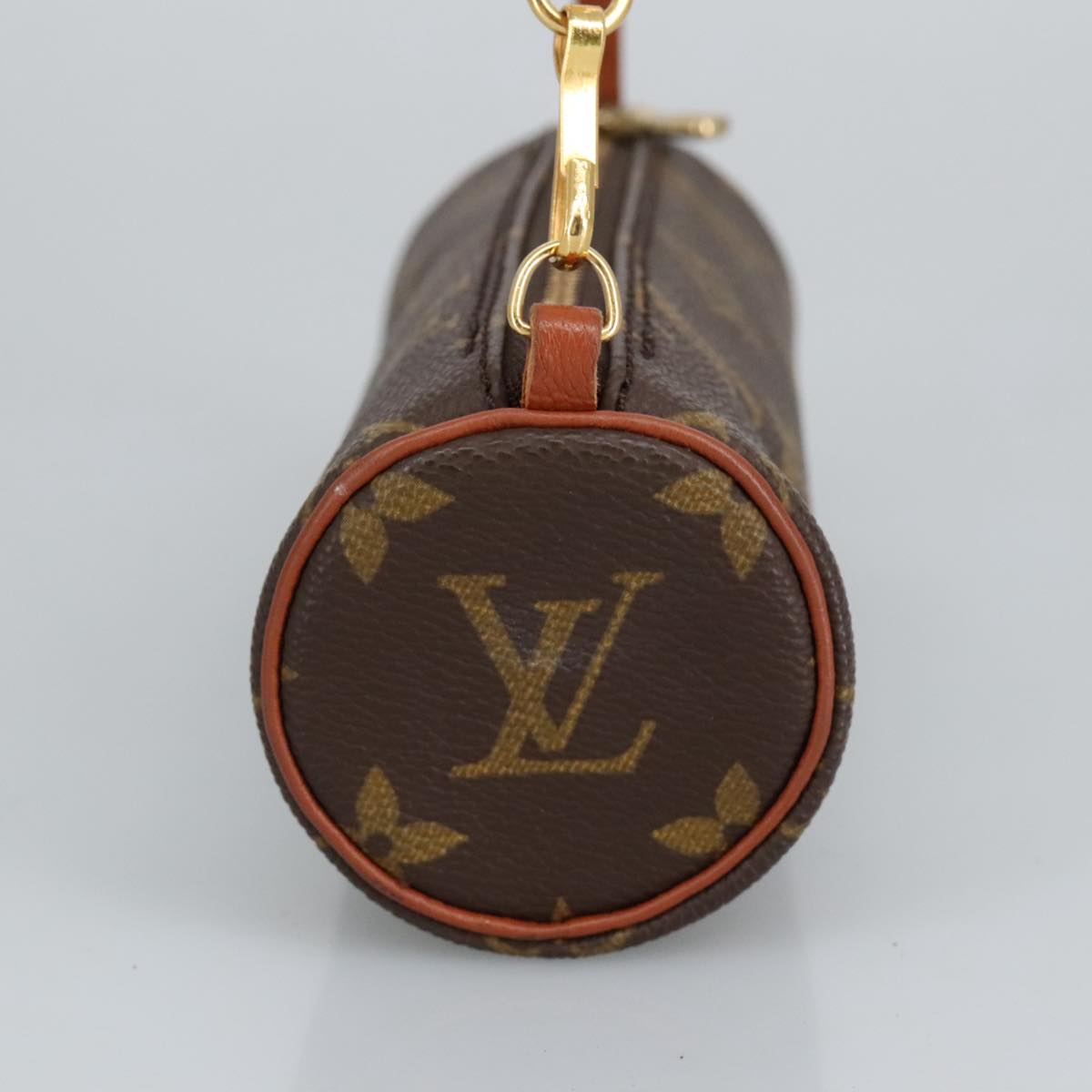 LOUIS VUITTON Monogram Papillon Pouch LV Auth 98703