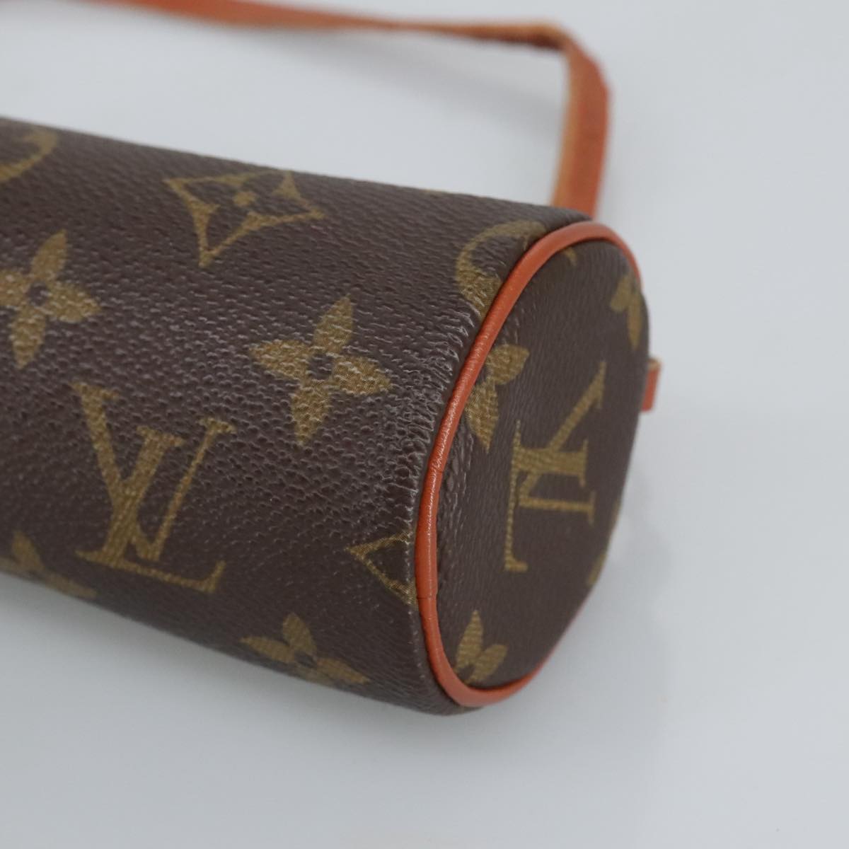 LOUIS VUITTON Monogram Papillon Pouch LV Auth 98719