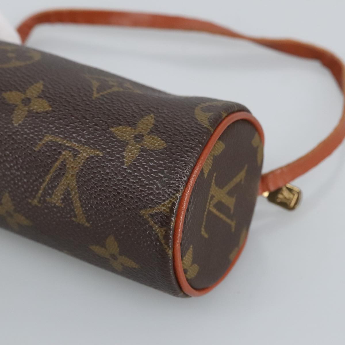 LOUIS VUITTON Monogram Papillon Pouch LV Auth 98719