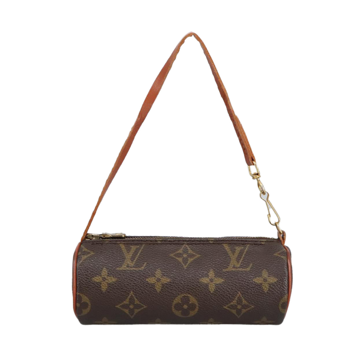 LOUIS VUITTON Monogram Papillon Pouch LV Auth 98719