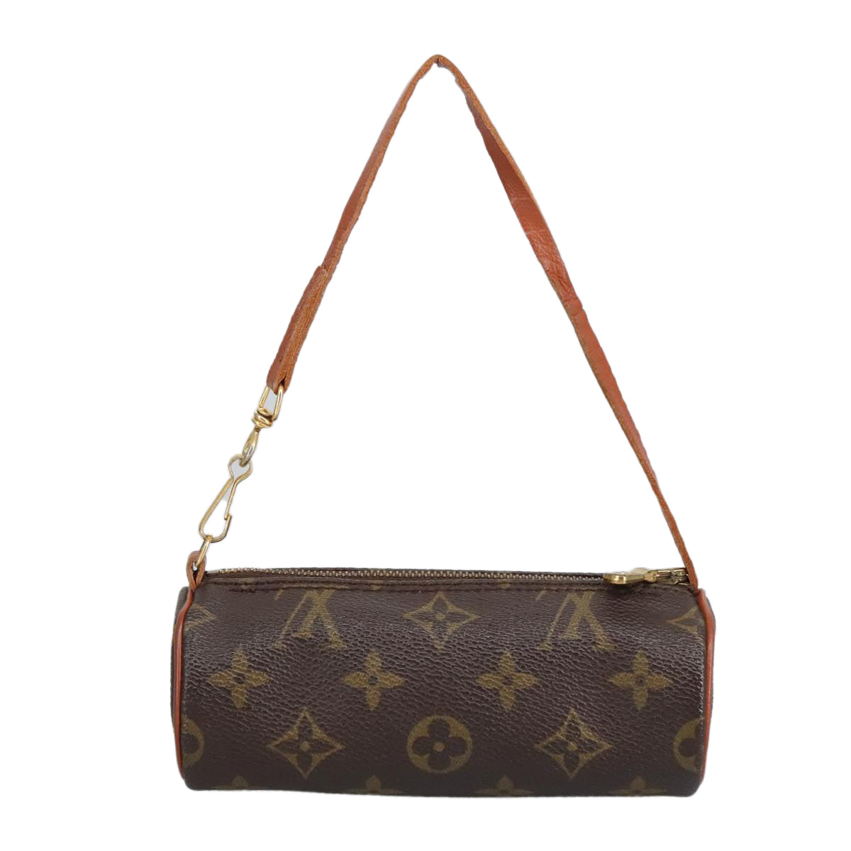 LOUIS VUITTON Monogram Papillon Pouch LV Auth 98719