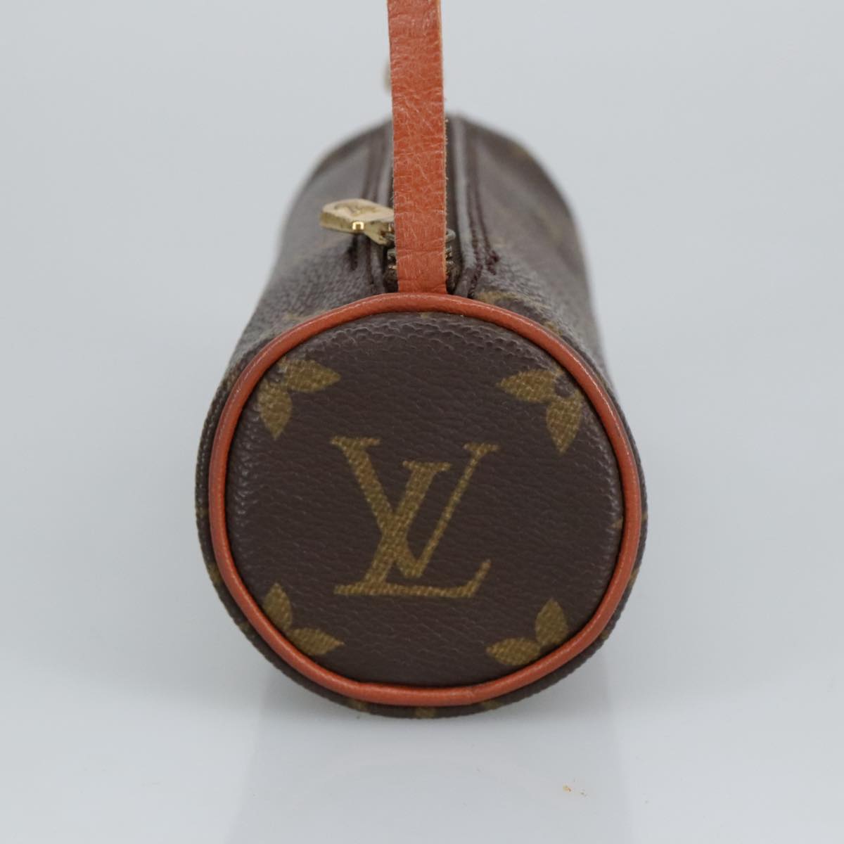 LOUIS VUITTON Monogram Papillon Pouch LV Auth 98719