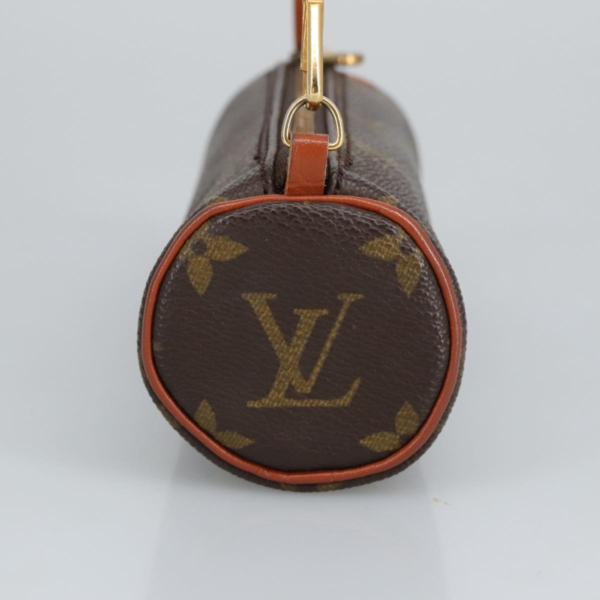 LOUIS VUITTON Monogram Papillon Pouch LV Auth 98719