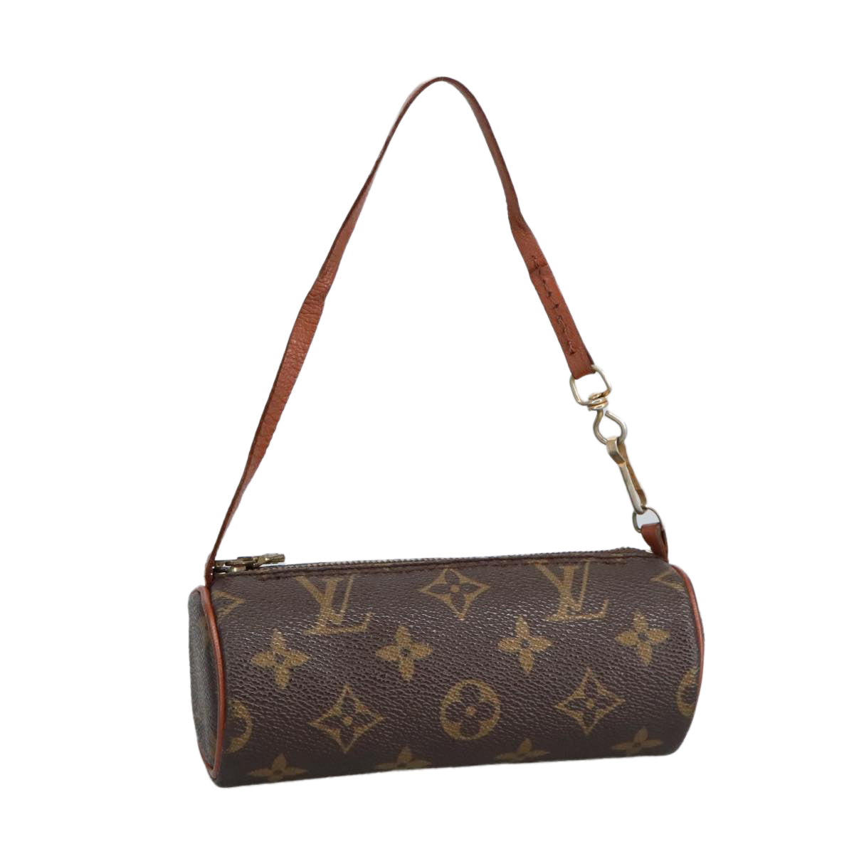 LOUIS VUITTON Monogram Papillon Pouch LV Auth 98730