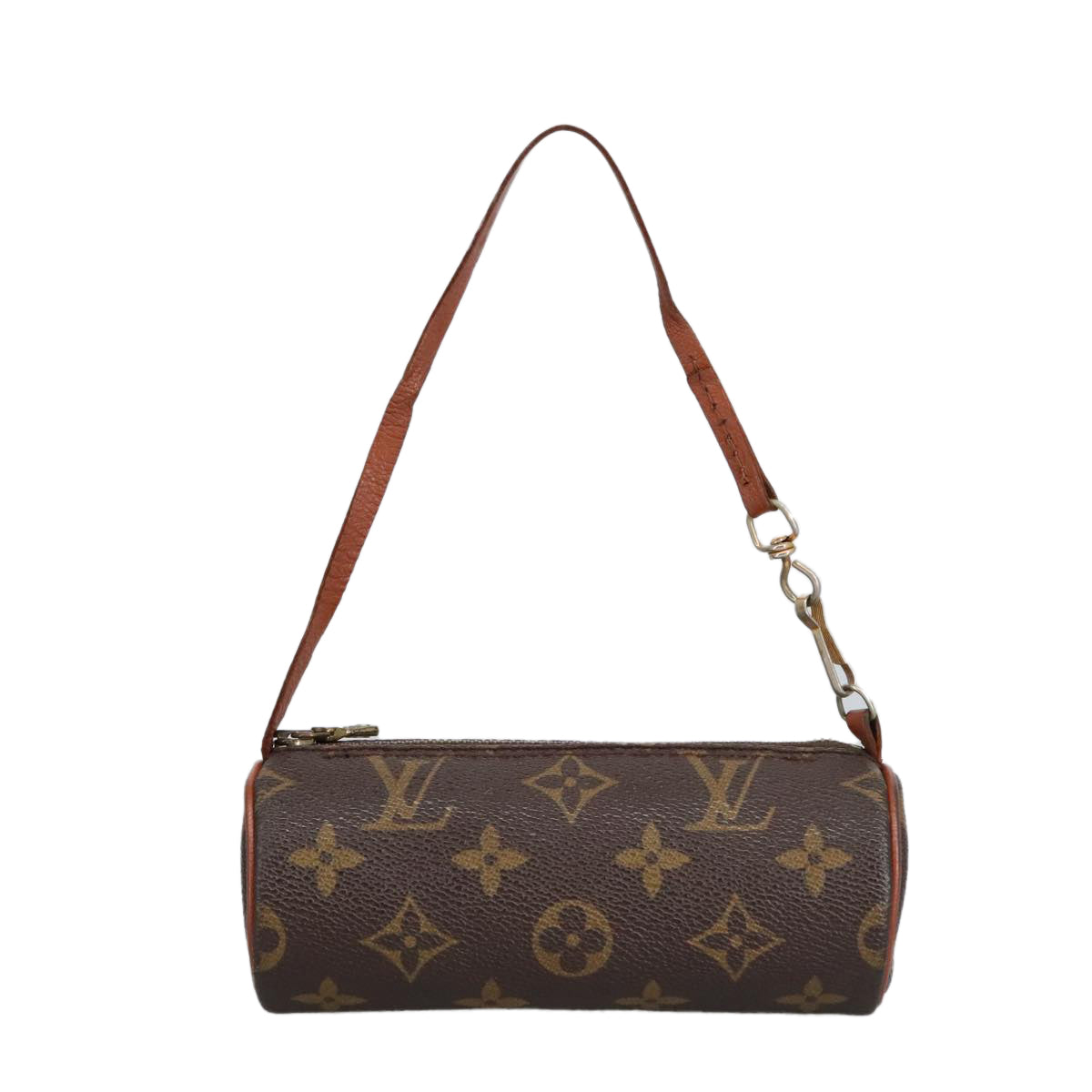 LOUIS VUITTON Monogram Papillon Pouch LV Auth 98730