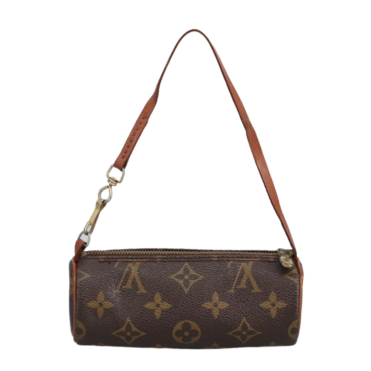 LOUIS VUITTON Monogram Papillon Pouch LV Auth 98730