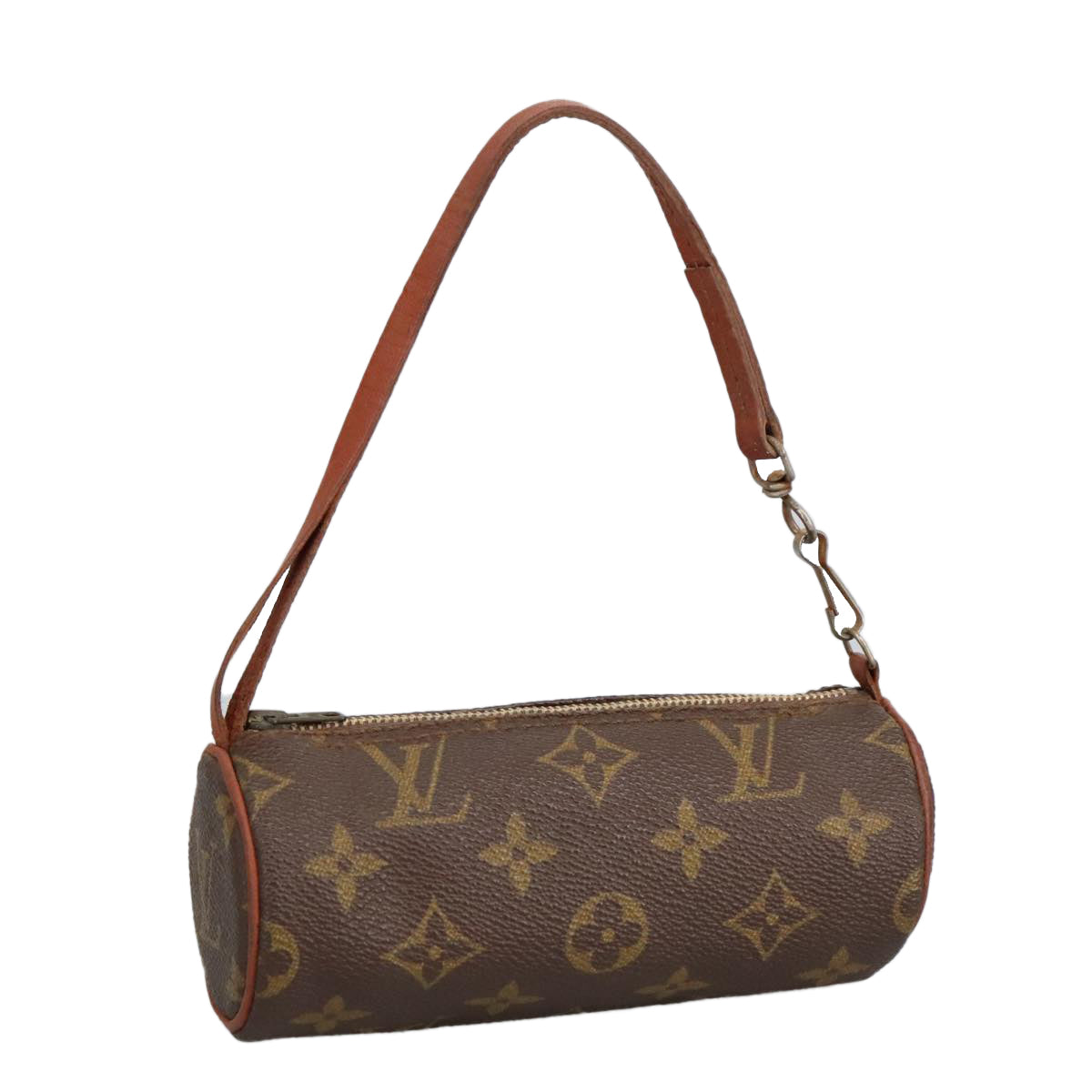 LOUIS VUITTON Monogram Papillon Pouch LV Auth 98756