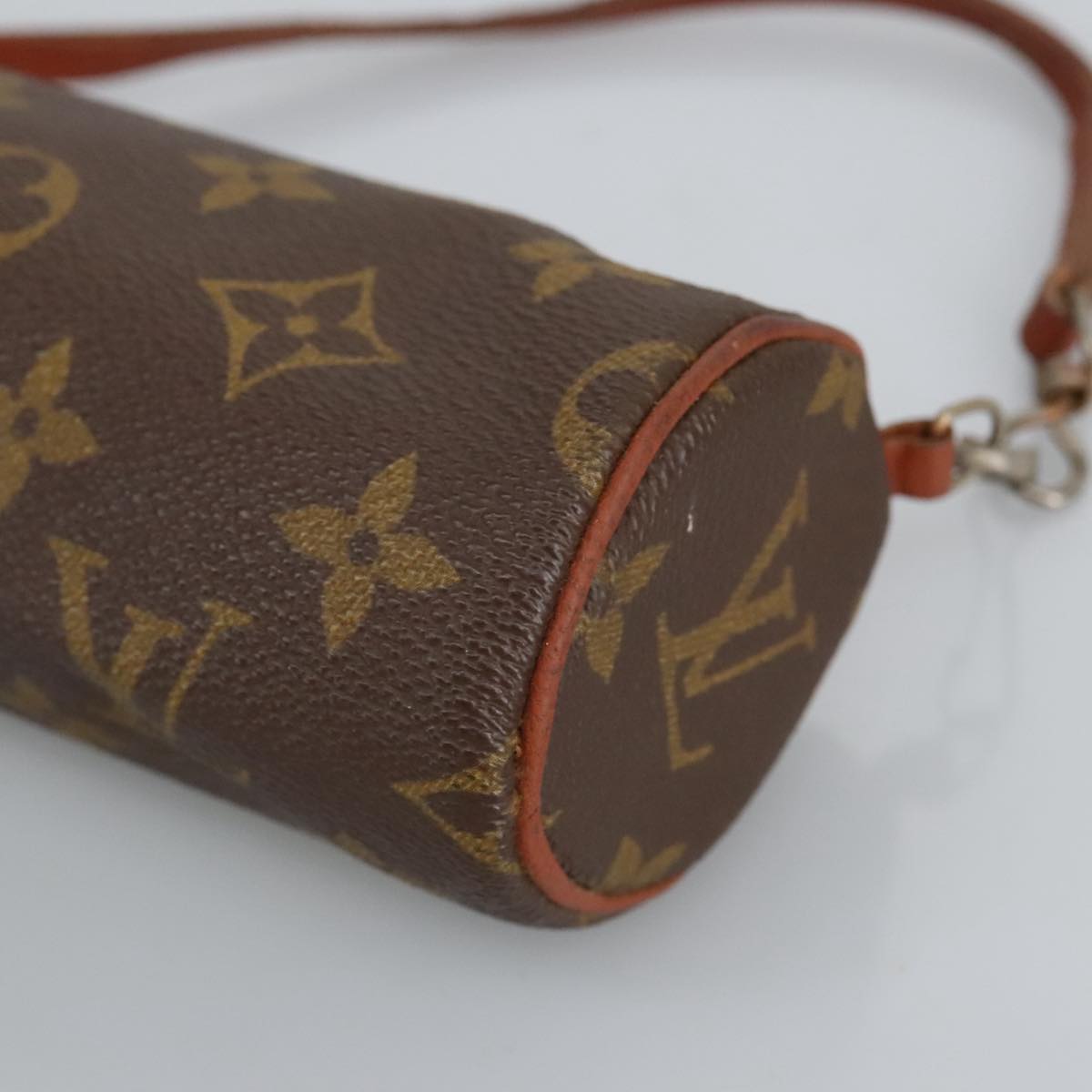 LOUIS VUITTON Monogram Papillon Pouch LV Auth 98756