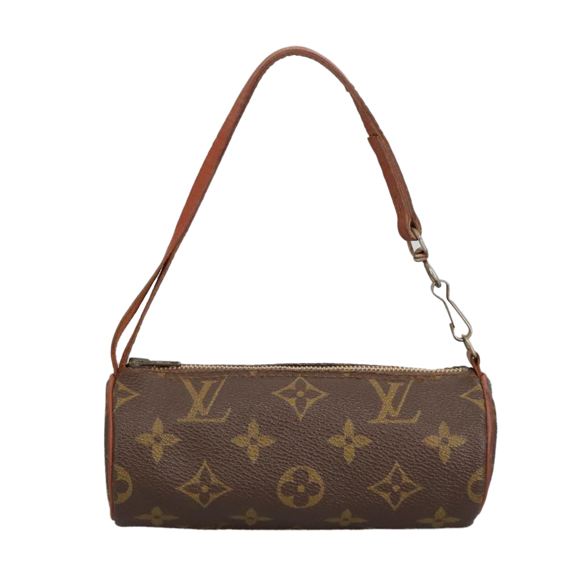 LOUIS VUITTON Monogram Papillon Pouch LV Auth 98756