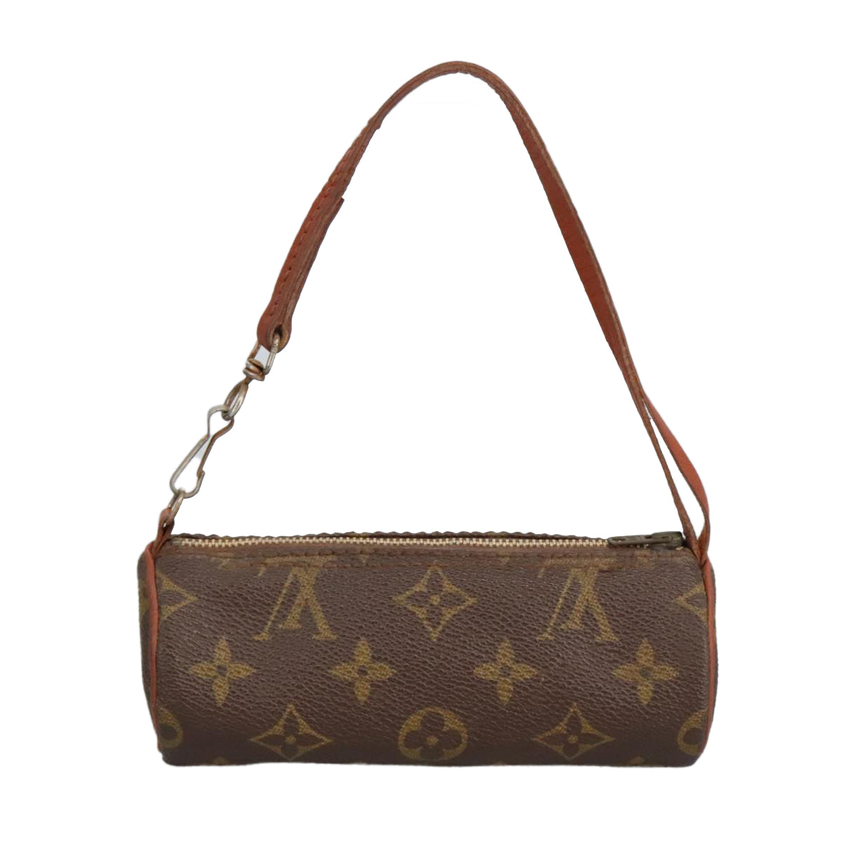 LOUIS VUITTON Monogram Papillon Pouch LV Auth 98756