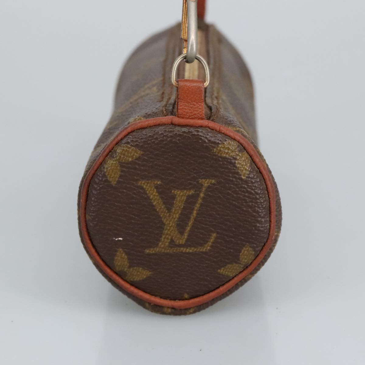 LOUIS VUITTON Monogram Papillon Pouch LV Auth 98756