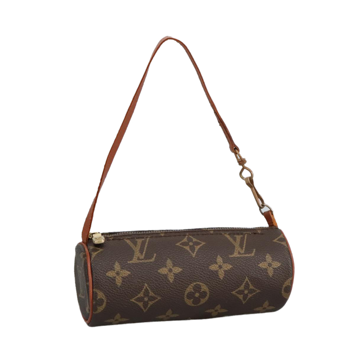 LOUIS VUITTON Monogram Papillon Pouch LV Auth 98758