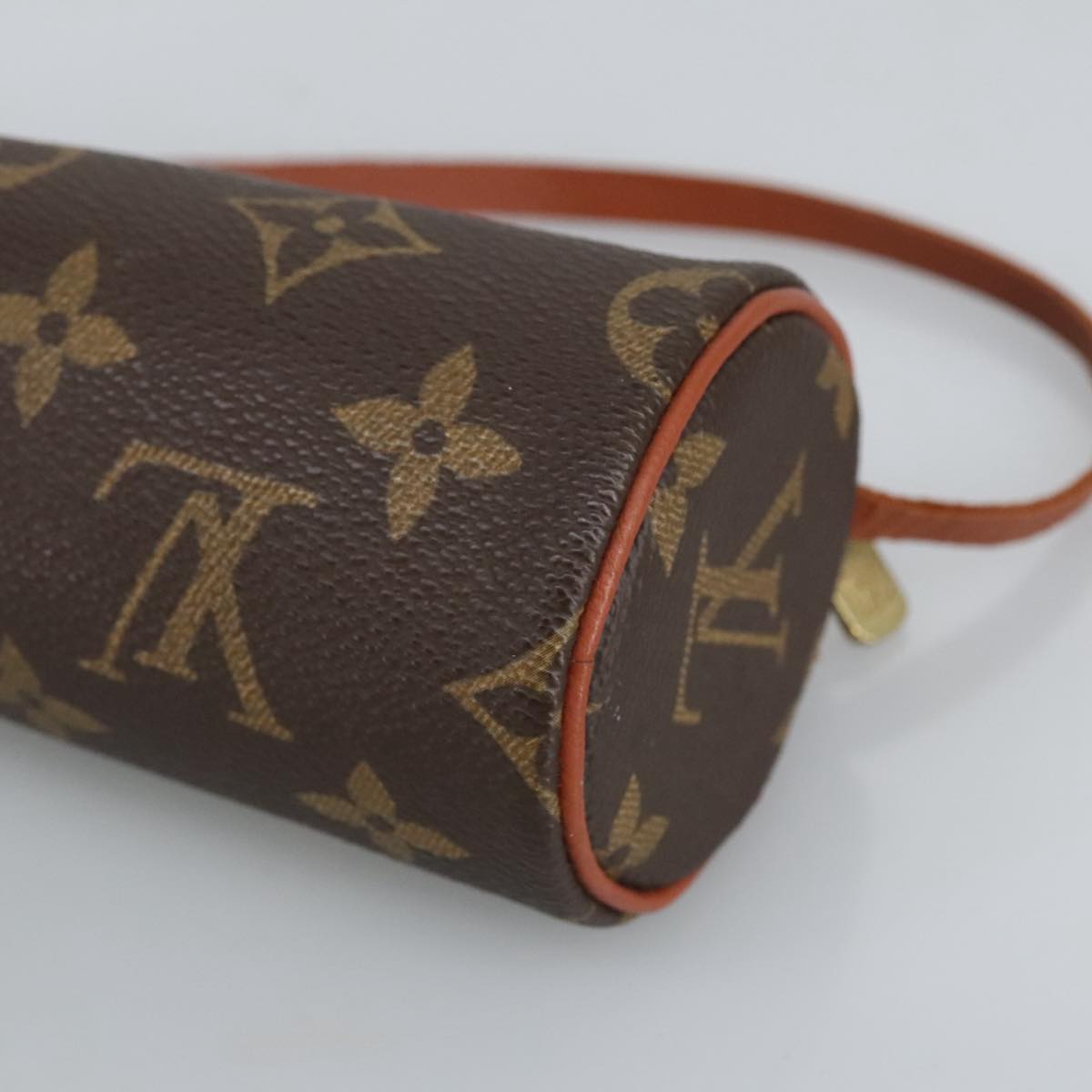 LOUIS VUITTON Monogram Papillon Pouch LV Auth 98758