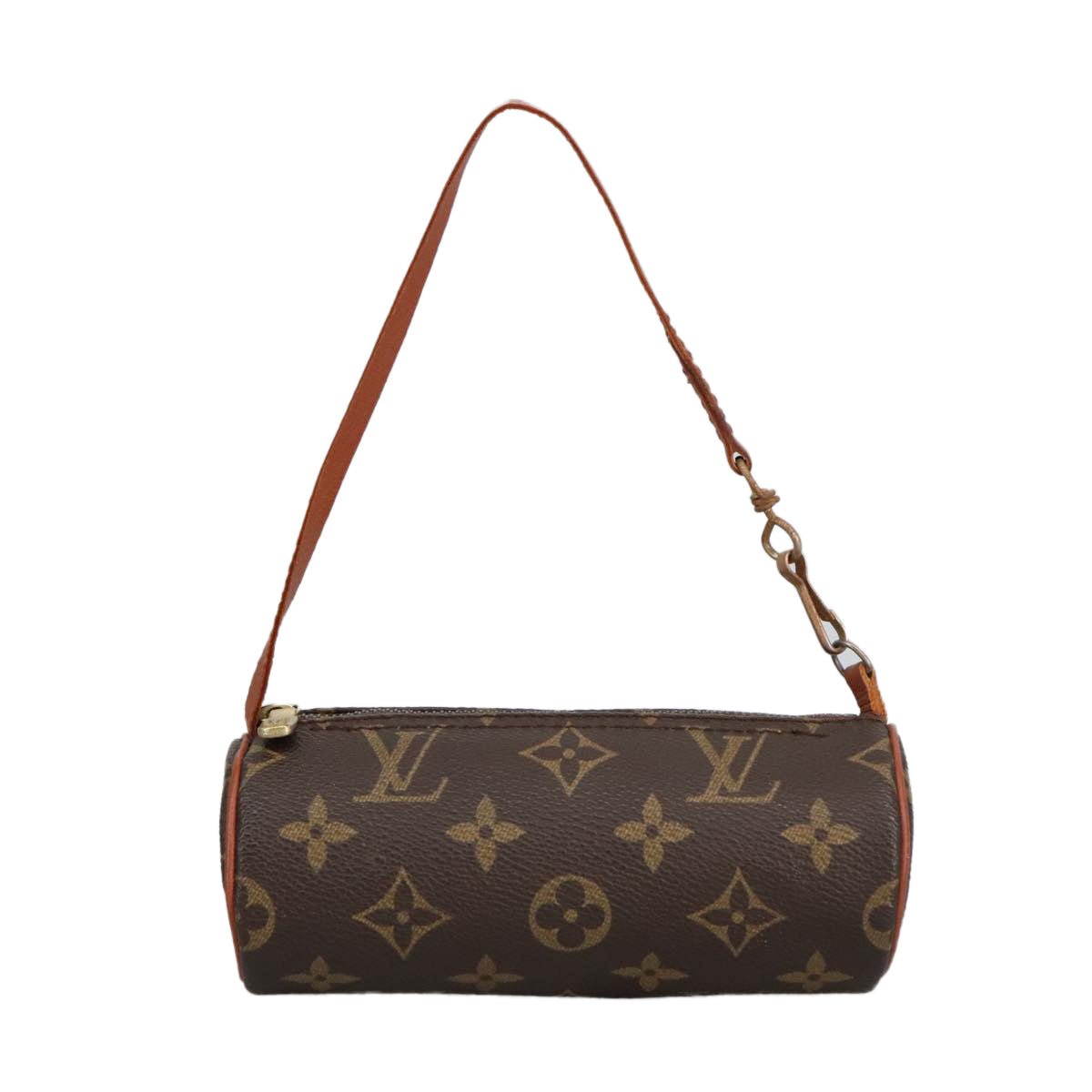 LOUIS VUITTON Monogram Papillon Pouch LV Auth 98758