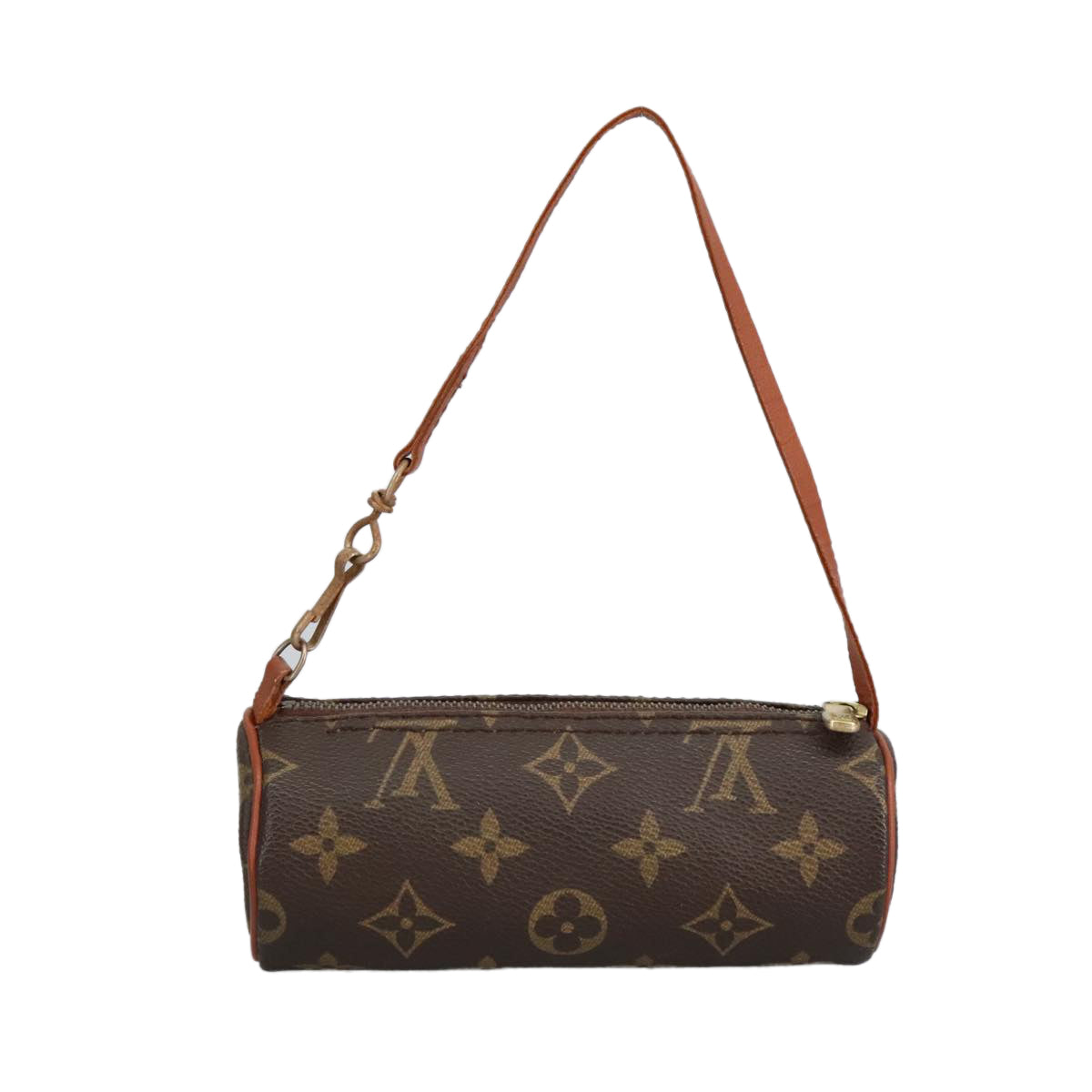 LOUIS VUITTON Monogram Papillon Pouch LV Auth 98758