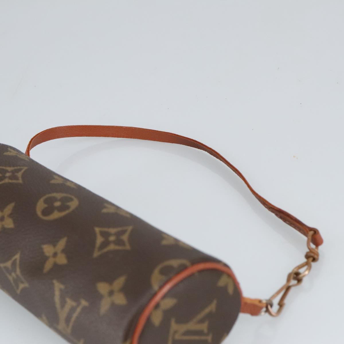 LOUIS VUITTON Monogram Papillon Pouch LV Auth 98758