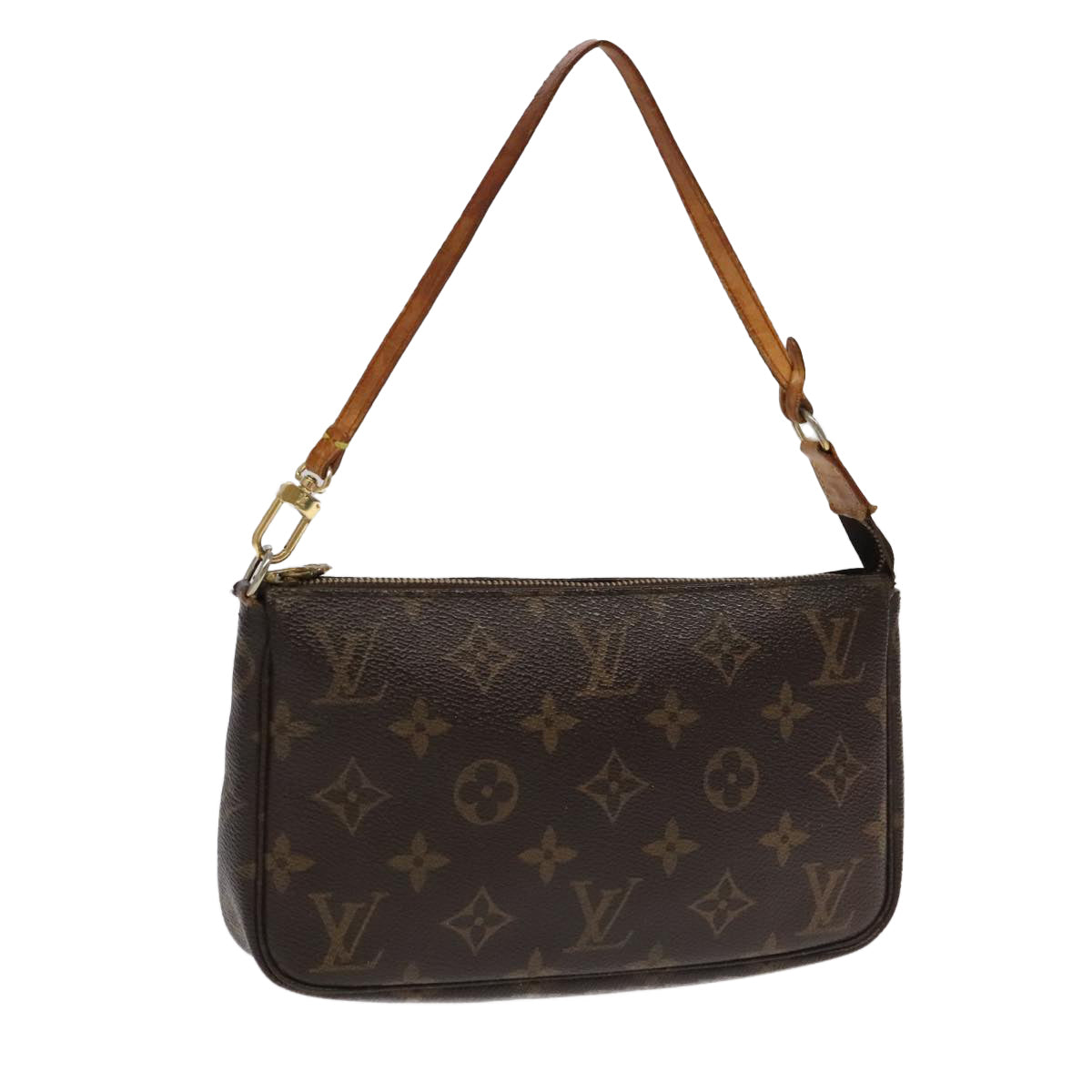 LOUIS VUITTON Monogram Pochette Accessoires Pouch M51980 LV Auth 98839