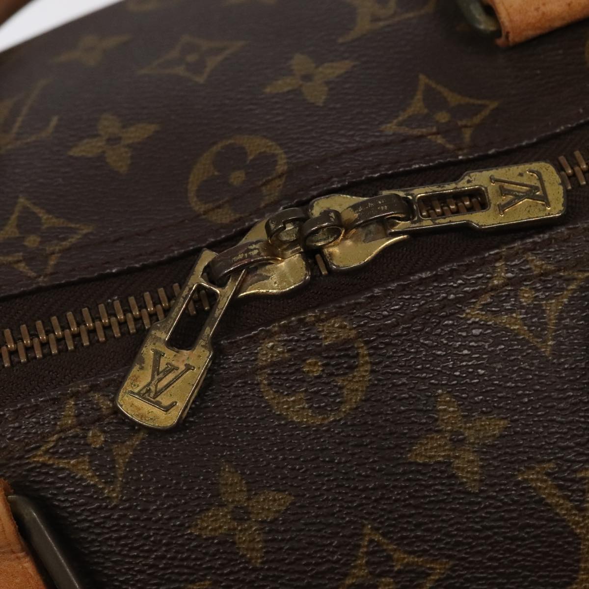 LOUIS VUITTON Monogram Keepall 50 Boston Bag M41426 LV Auth 98881