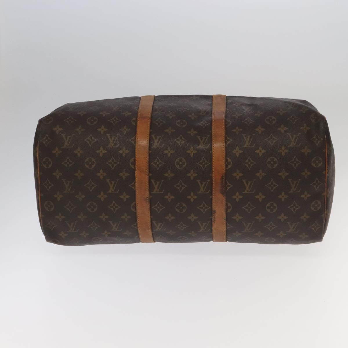 LOUIS VUITTON Monogram Keepall 50 Boston Bag M41426 LV Auth 98881