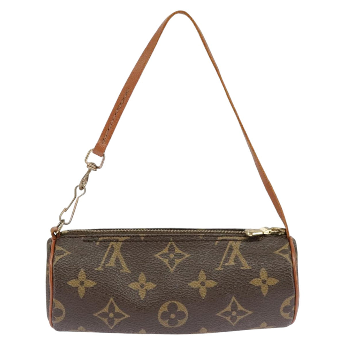 LOUIS VUITTON Monogram Papillon Pouch LV Auth 98885