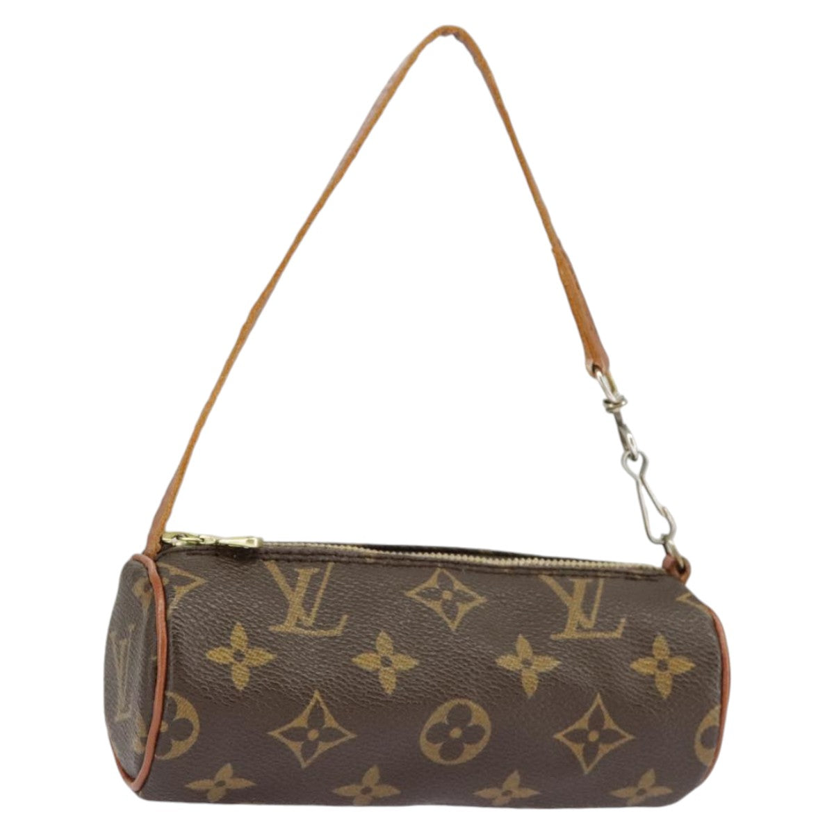 LOUIS VUITTON Monogram Papillon Pouch LV Auth 98902