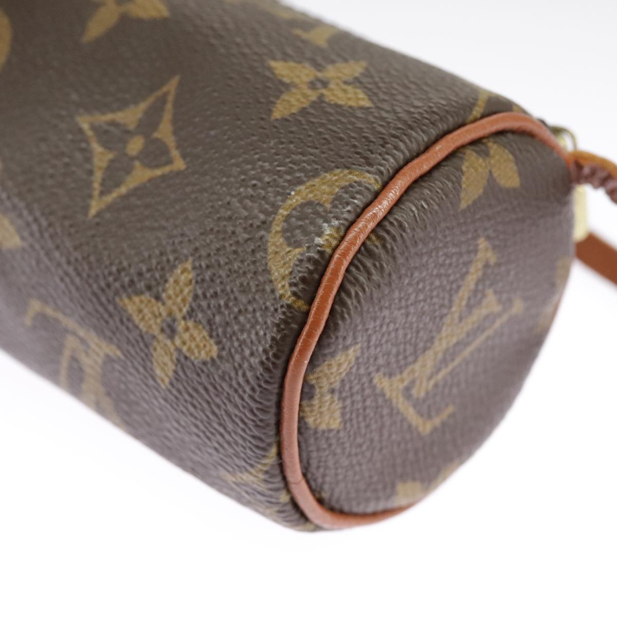 LOUIS VUITTON Monogram Papillon Pouch LV Auth 98902