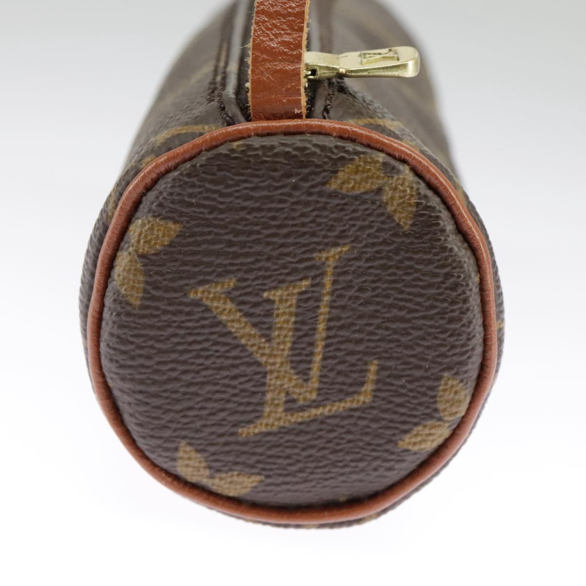 LOUIS VUITTON Monogram Papillon Pouch LV Auth 98902