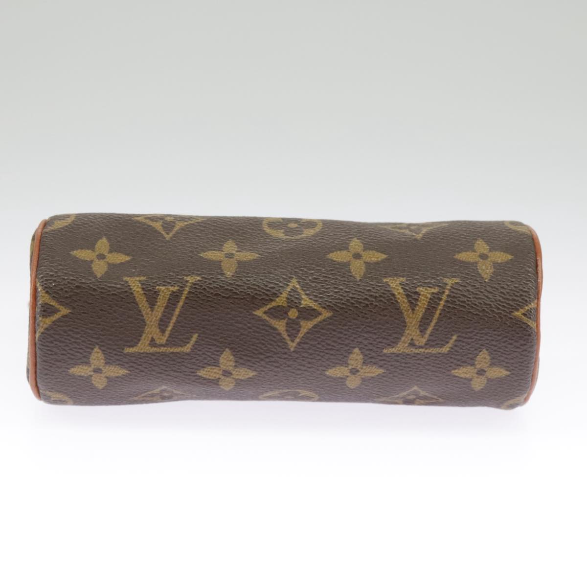 LOUIS VUITTON Monogram Papillon Pouch LV Auth 98902