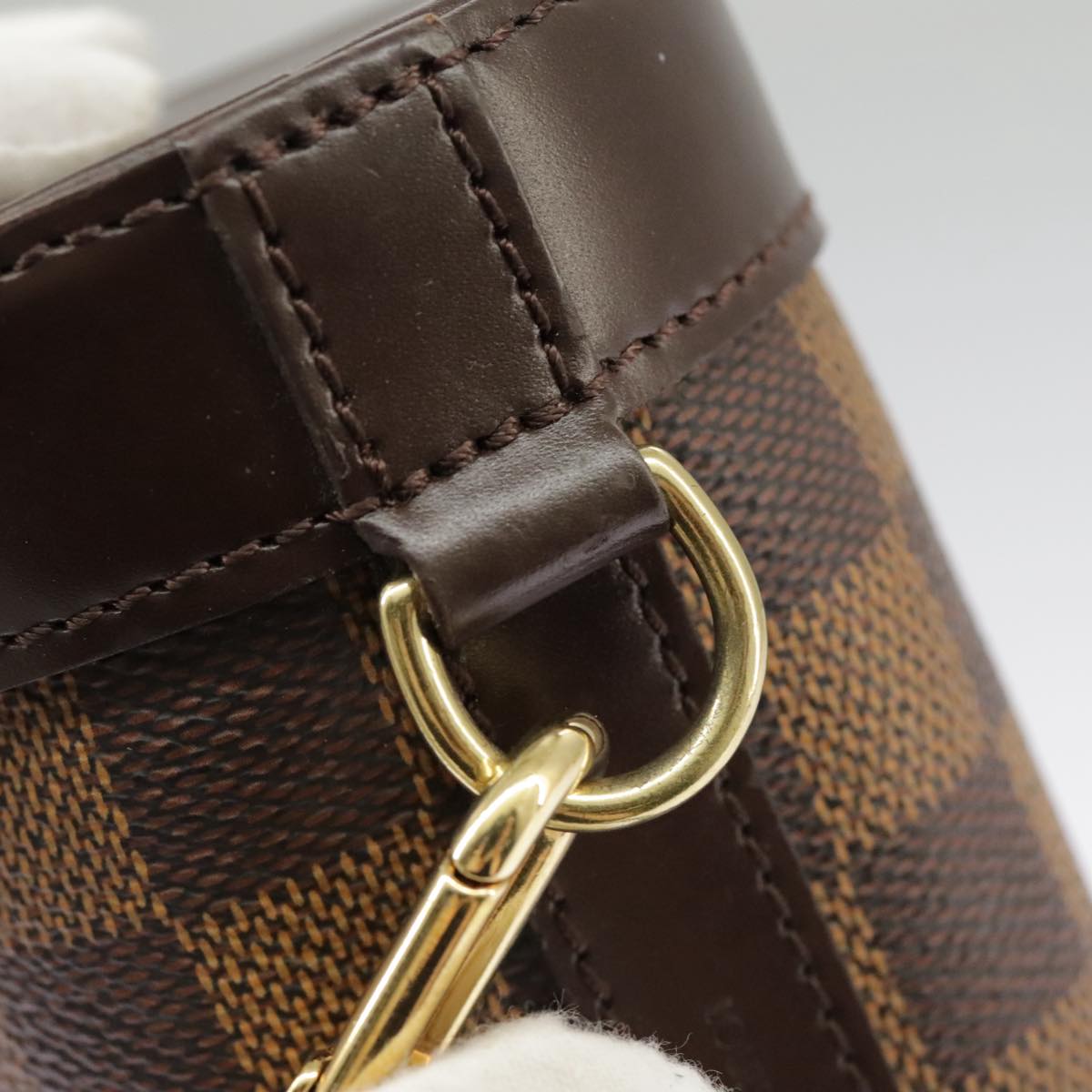 LOUIS VUITTON Damier Ebene GOLF CUP 2002 HAWAII Golf Ball Case M99119 Auth 98910V