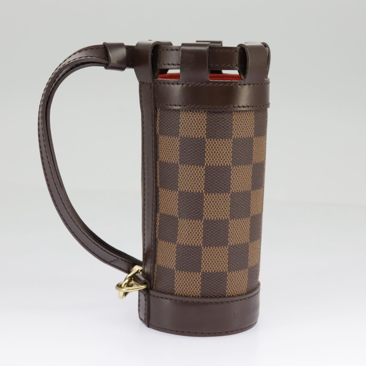 LOUIS VUITTON Damier Ebene GOLF CUP 2002 HAWAII Golf Ball Case M99119 Auth 98910V