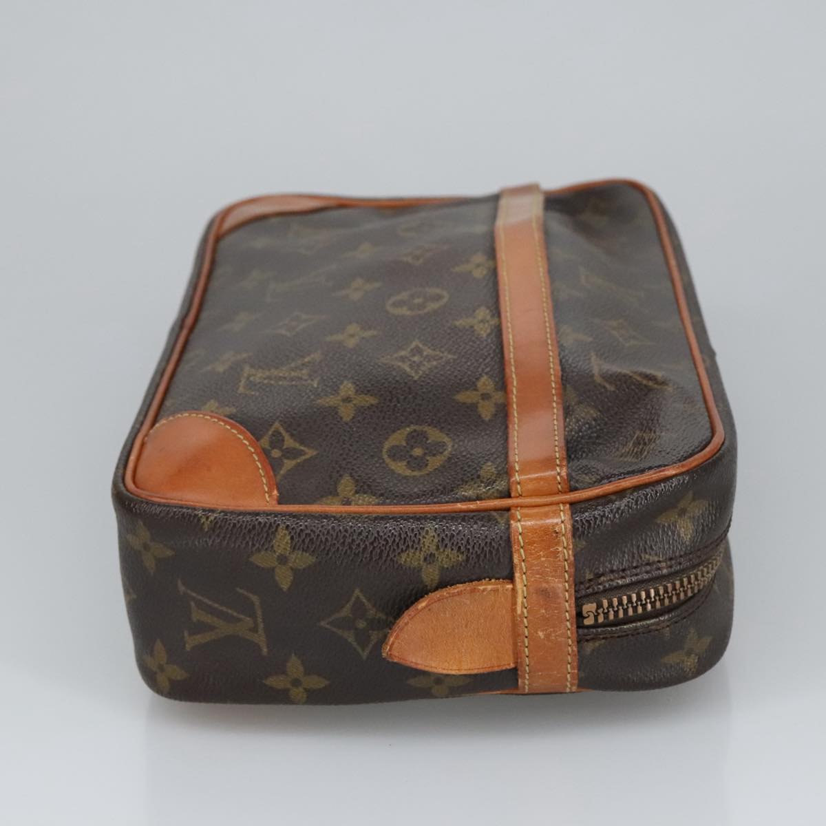 LOUIS VUITTON Monogram Compiegne 28 Clutch Bag M51845 LV Auth 98962