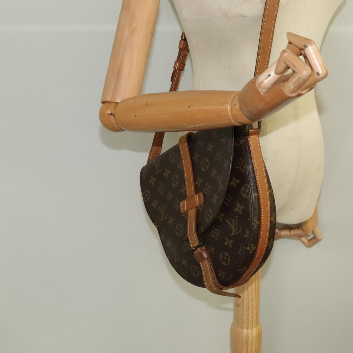 LOUIS VUITTON Monogram Chantilly GM Shoulder Bag M51232 LV Auth 98964