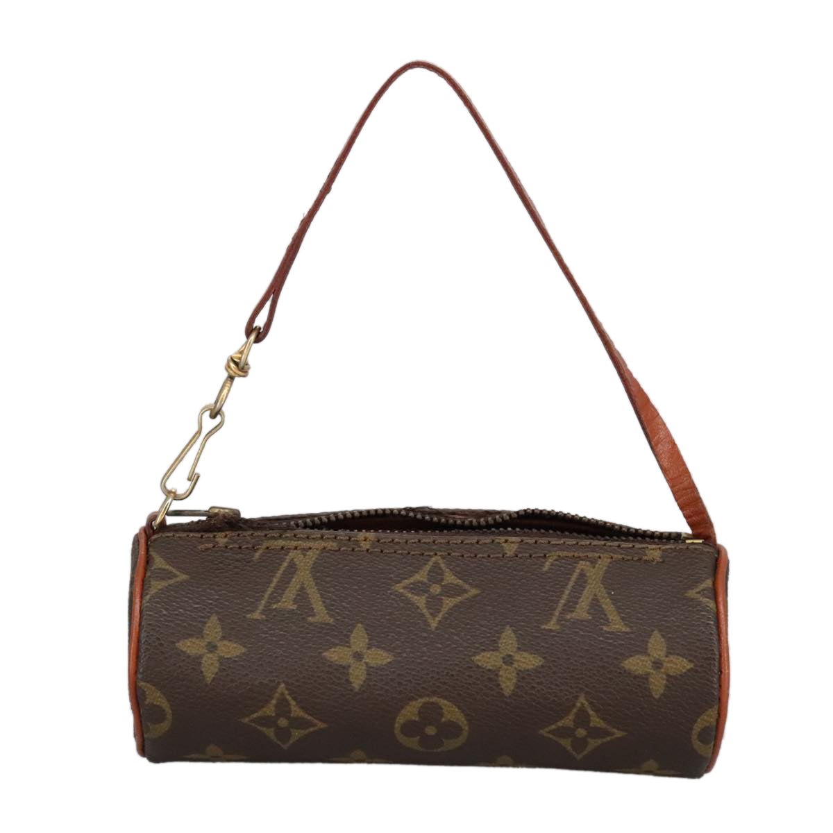 LOUIS VUITTON Monogram Papillon Pouch LV Auth 98978