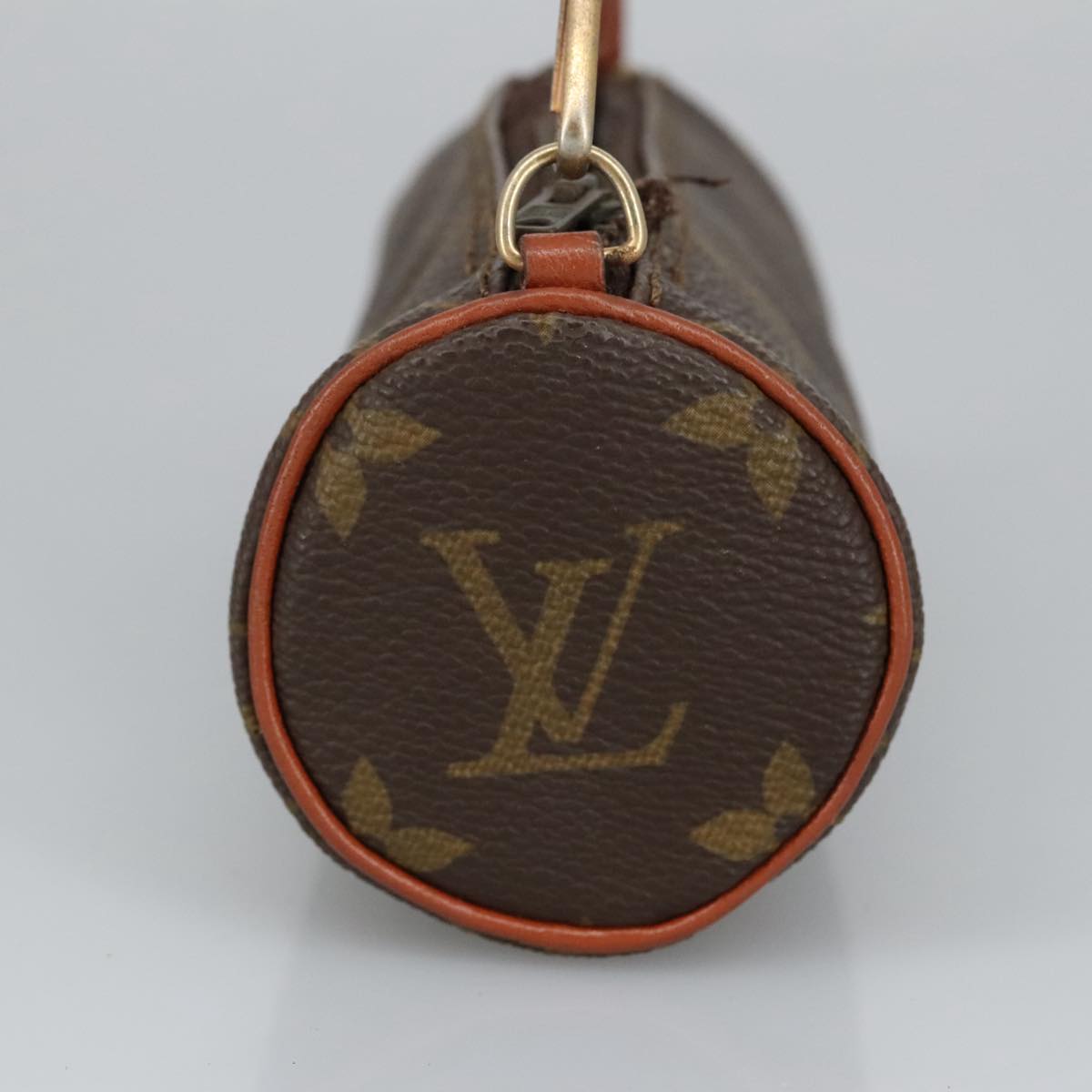 LOUIS VUITTON Monogram Papillon Pouch LV Auth 98978