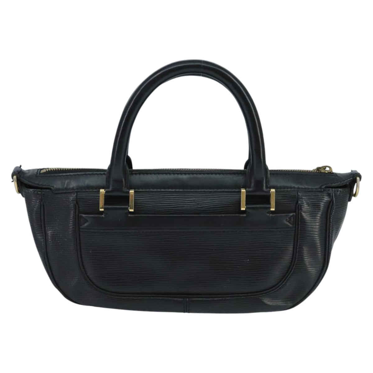 LOUIS VUITTON Epi Danura PM Hand Bag 2way Black M58912 LV Auth 98993