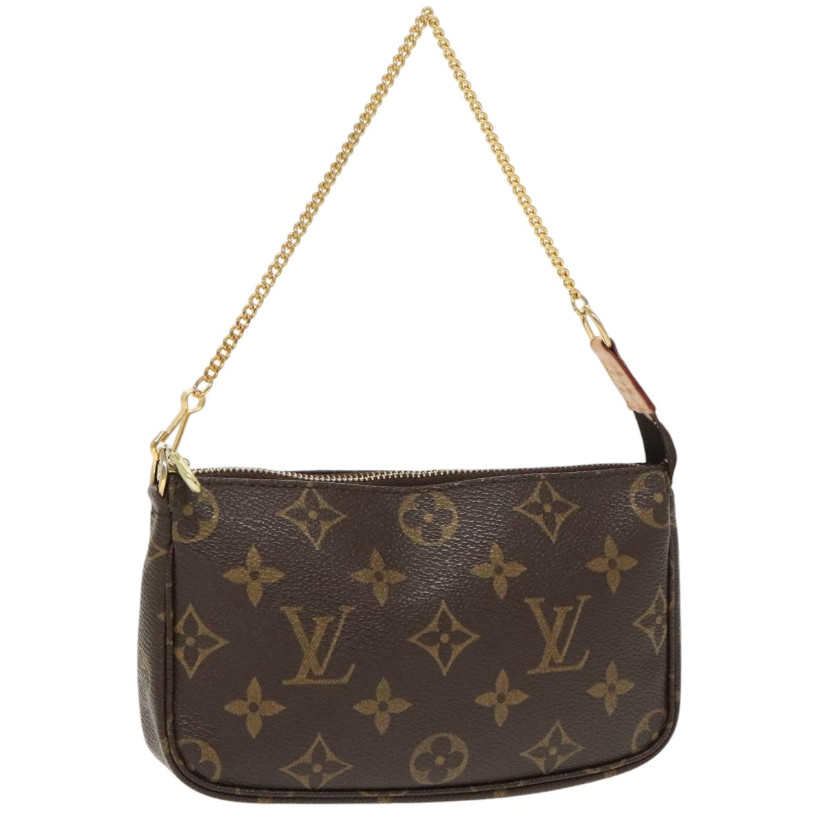 LOUIS VUITTON Monogram Mini Pochette Accessoires Pouch M58009 LV Auth 99008