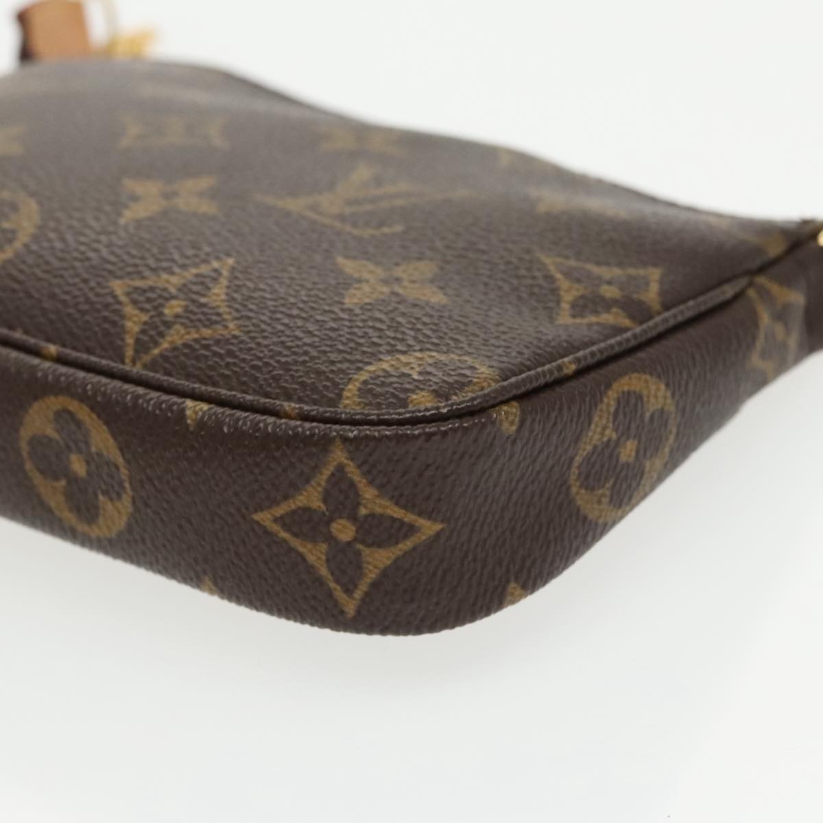 LOUIS VUITTON Monogram Mini Pochette Accessoires Pouch M58009 LV Auth 99008