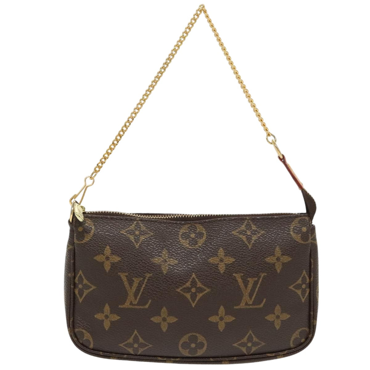 LOUIS VUITTON Monogram Mini Pochette Accessoires Pouch M58009 LV Auth 99008